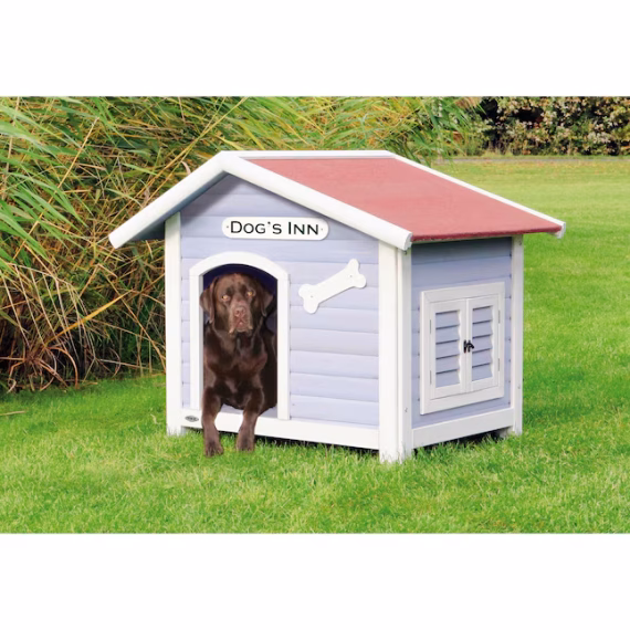 Trixie Pet Products Wood Outdoor Medium Dog House - Image 7