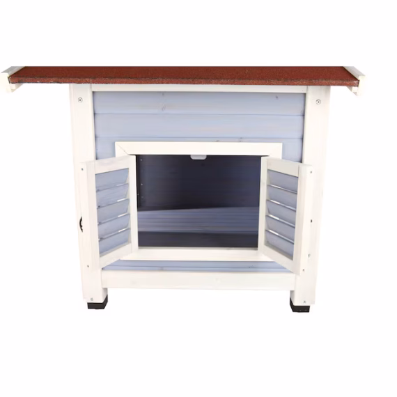 Trixie Pet Products Wood Outdoor Medium Dog House - Image 2