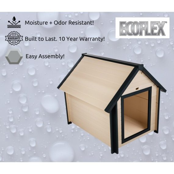 New Age Pet Composite Outdoor Large Dog House - Image 5