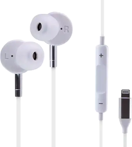 AT&T Lightning Corded Noise Isolating Earbuds