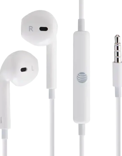 AT&T 3.5mm Corded Earbuds