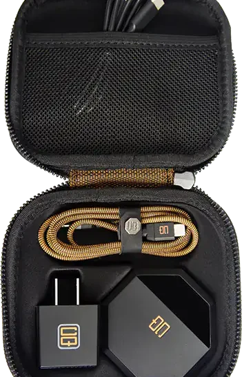 CQ Travel Kit with MagSafe wireless charger USBC to Lightning cable and 20W wall charger