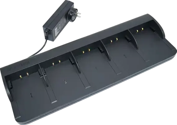 GPSLockbox Desktop 5-Bay Charging Dock