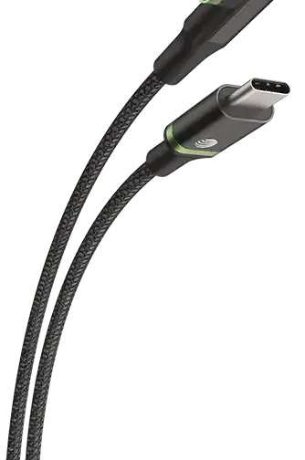 AT&T 6ft USBC to Type C Right Angle Cable
