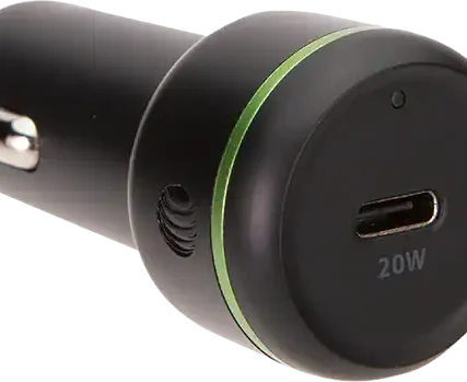 AT&T Single Port 20W Power Delivery Bullet Car Charger (USB-C)