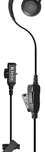 Klein CURL Wired PTT Headset - XP5s and XP8
